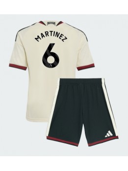 Manchester United Lisandro Martinez #6 Replika Tredje Kläder Barn 2026-27 Kortärmad (+ byxor)